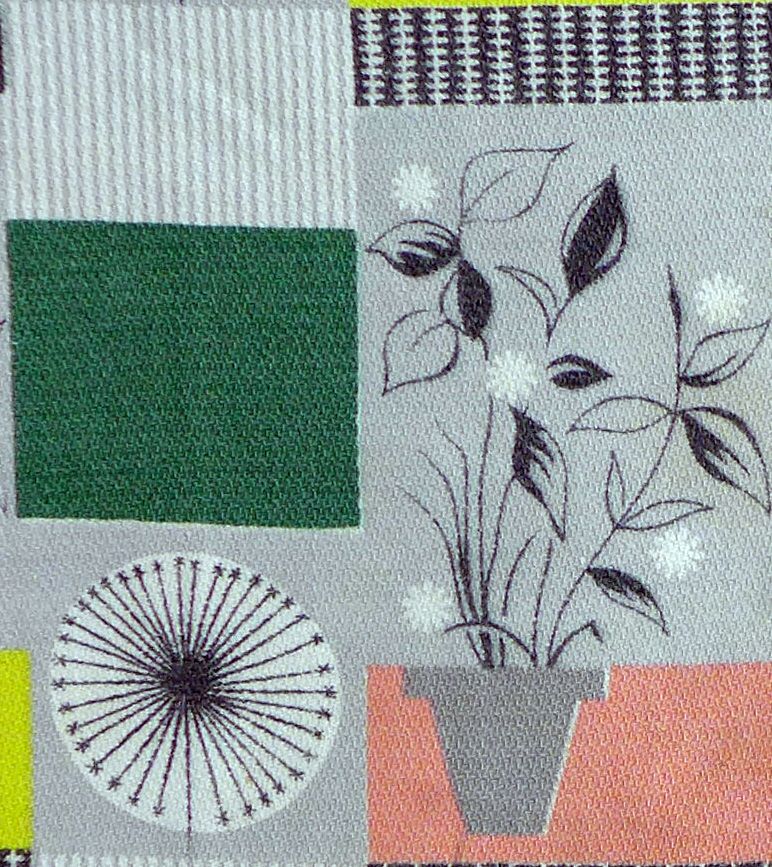 Tom Mellor Flower Pot Fabric