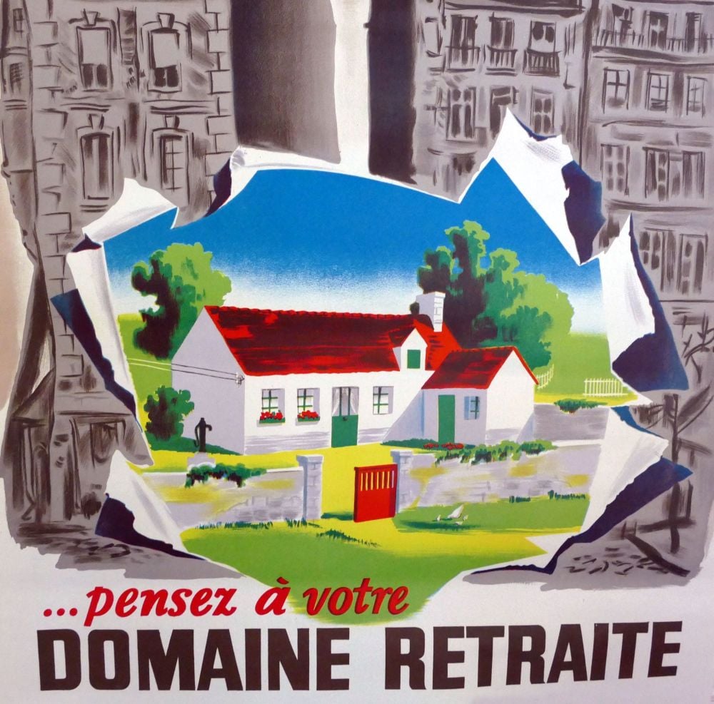 1960's French Advertising Poster