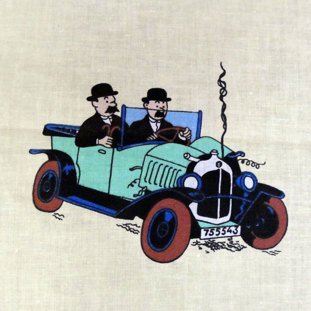 Tintin Character Cotton