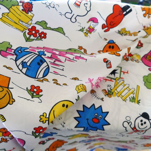 Vintage Mr Men Cotton - 105cm wide