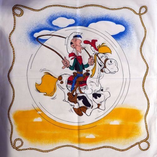 Lucky Luke Fabric Panel - 55cm x 55cm