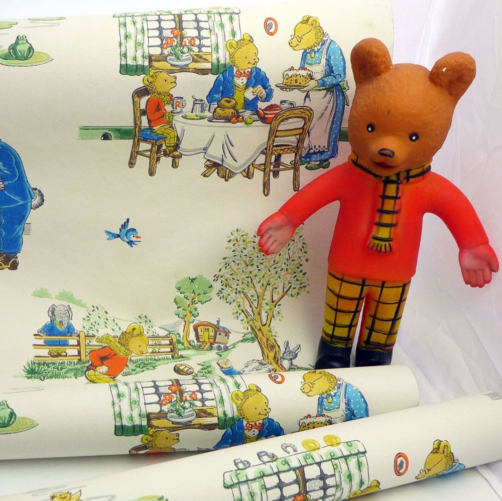 Vintage Rupert The Bear Wallpaper