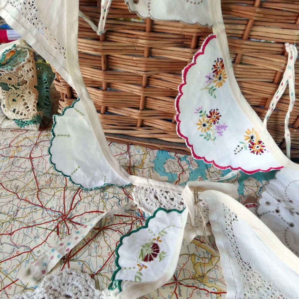 Vintage Doily Bunting - 2 Metres - String F