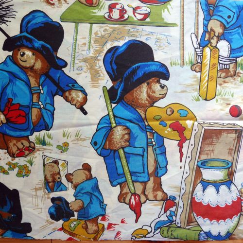 Vintage Paddington Fabric - 80cm x 45cm