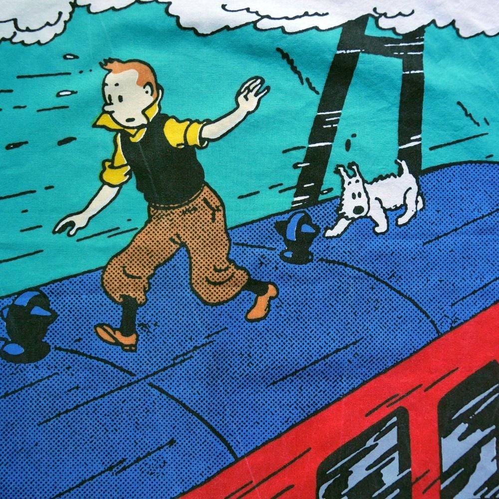 Tintin Cotton Panel - The Black Isle - Tintin Balances