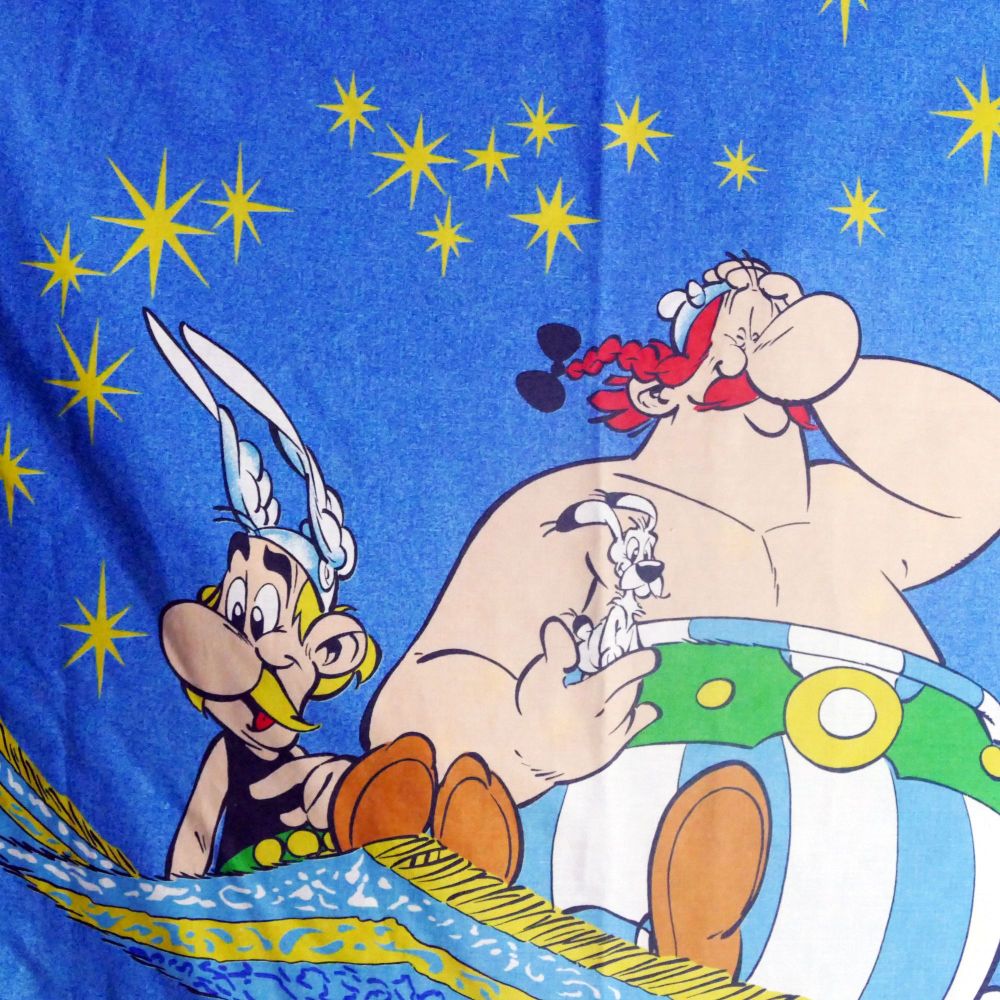 Asterix & Obelix Cotton - Large Panel - 120cm x 180cm