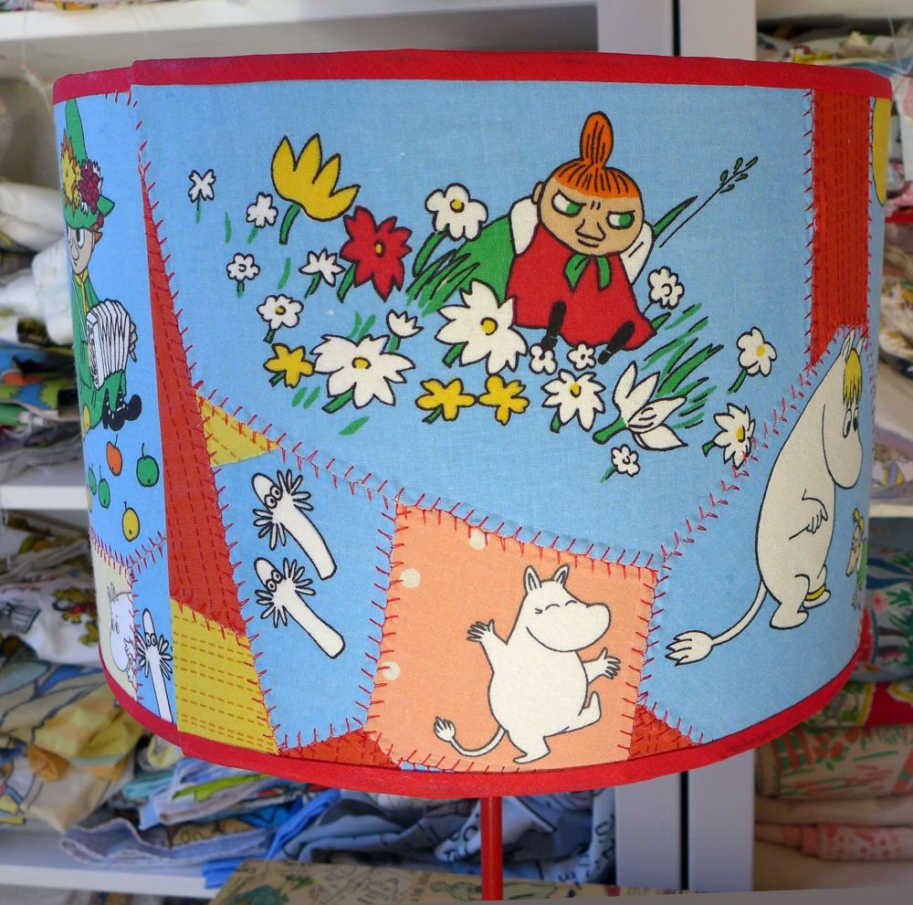 Bespoke Patchwork Moomin Lampshades