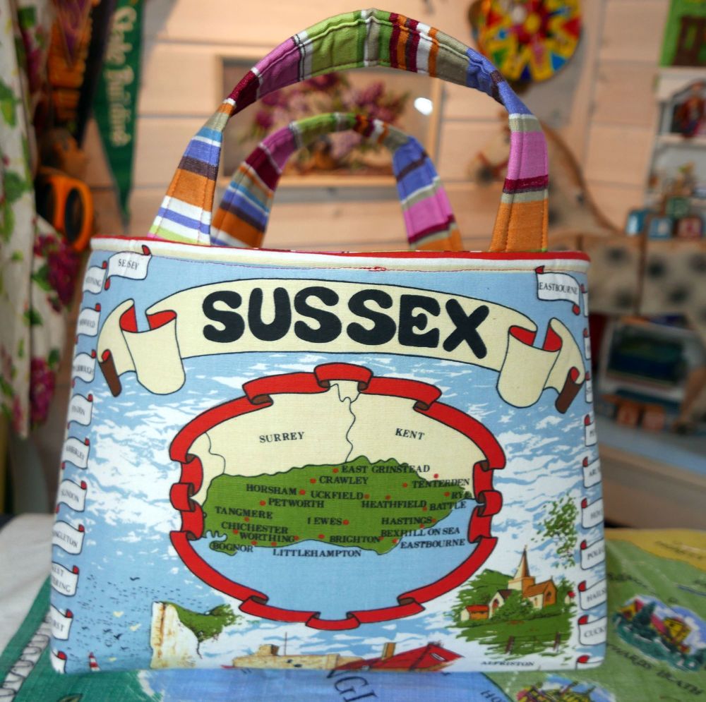 Sussex Bag - Stuctured Tote Bag - Market Tote 