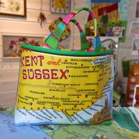 Kent & Sussex Bag - Stuctured Tote Bag - Market Tote 