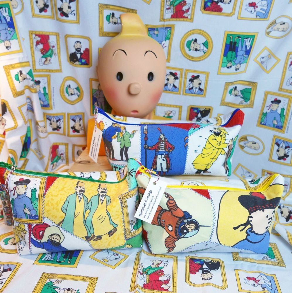 Large Zip-Top Tintin Bags