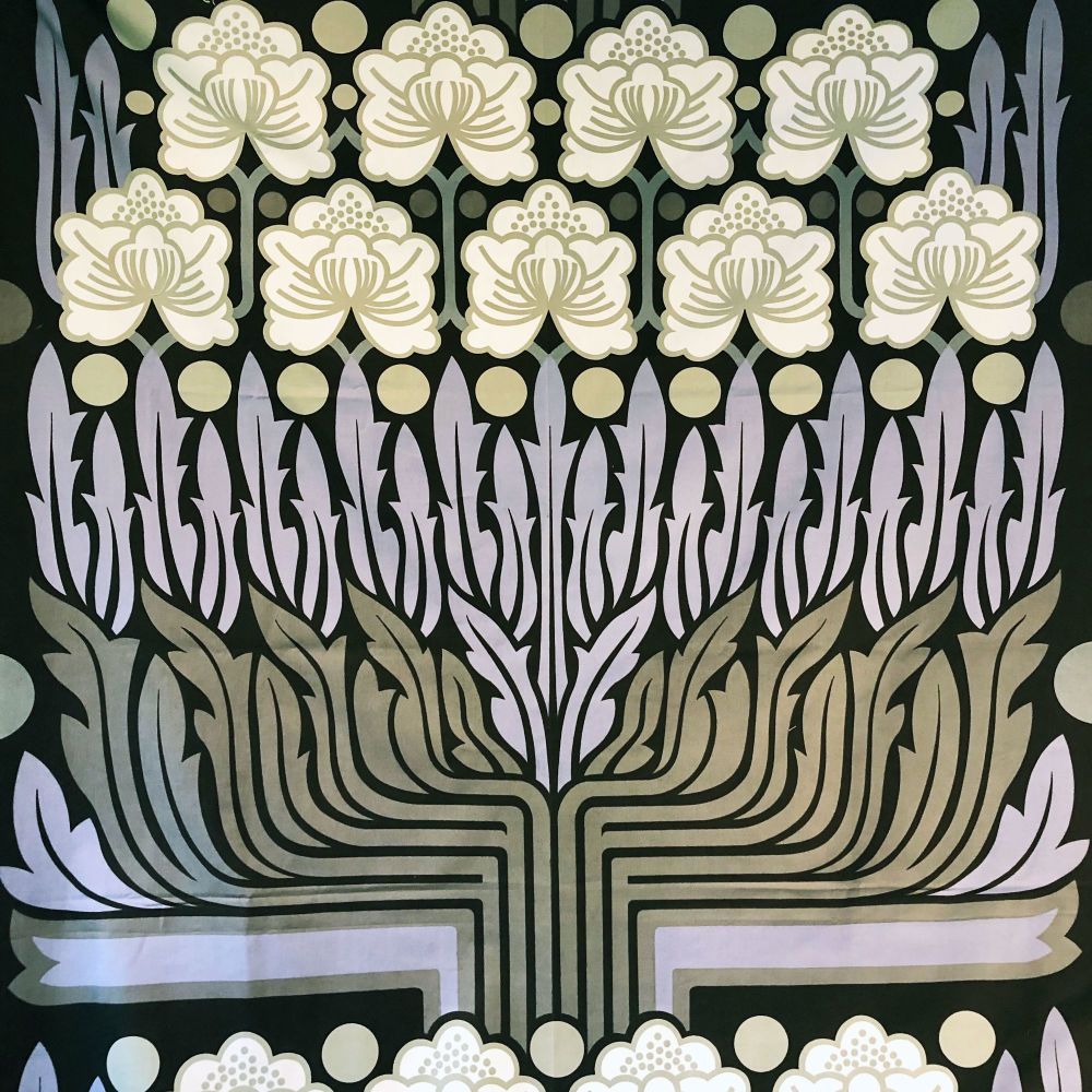 Unused 1970's Heal's Rosamund Fabric - 128cm x 214cm