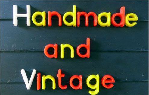 handmade and vintage logo