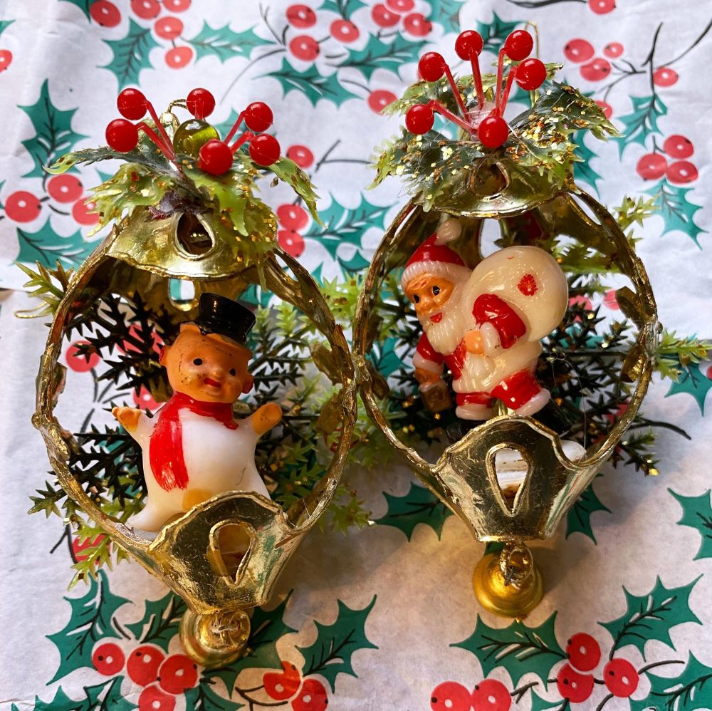 1960s kitsch christmas decorations
