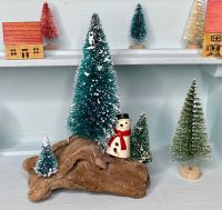 Driftwood Christmas Decoration - Snowman