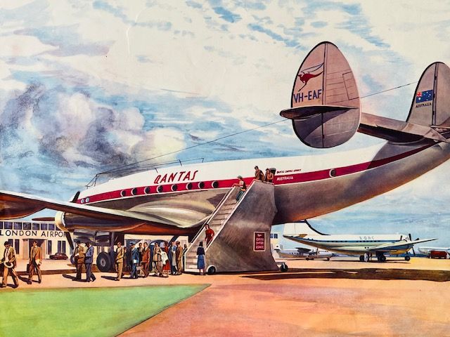 Vintage School Poster - 1940's/50's - A Modern Airport