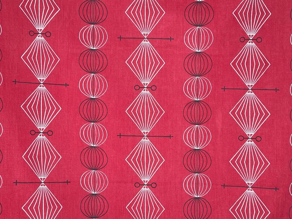 Original 1955 Mary Warren " Spinners" Cotton for  Heals