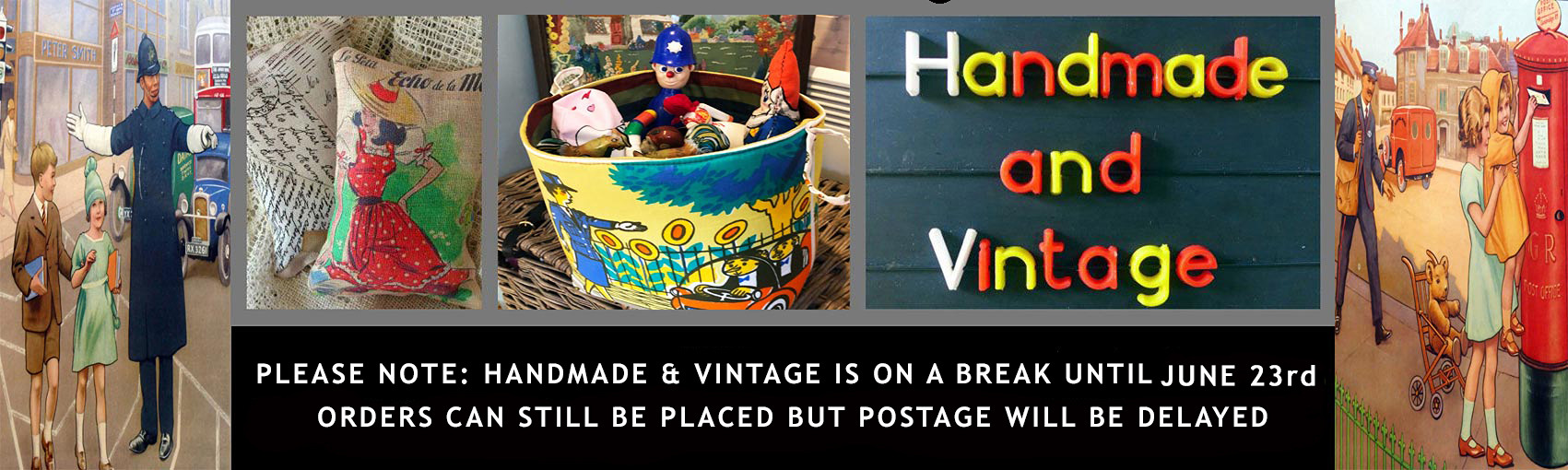 handmade and vintage logo