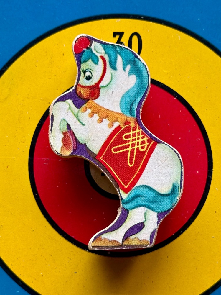 1950's Wooden Circus Magnets - Vintage Fridge Magnets