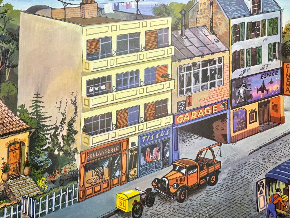 Original Sixties French Poster - The High Street/The Kitchen