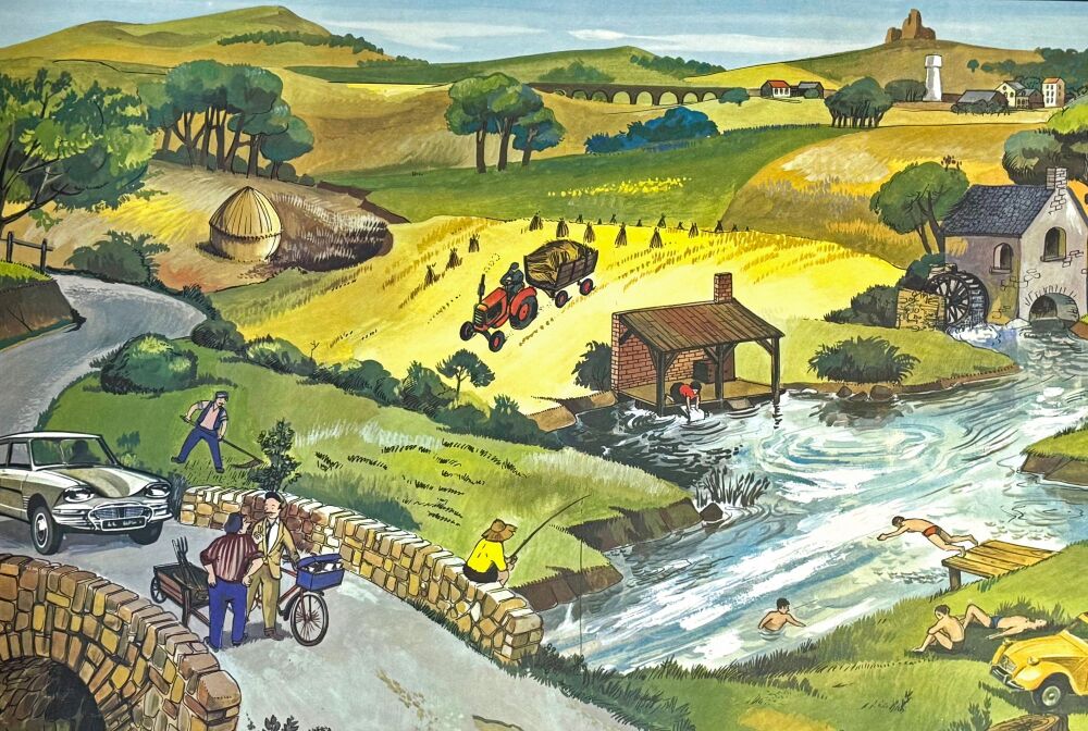 Original Sixties French Poster - Summer/The Hospital