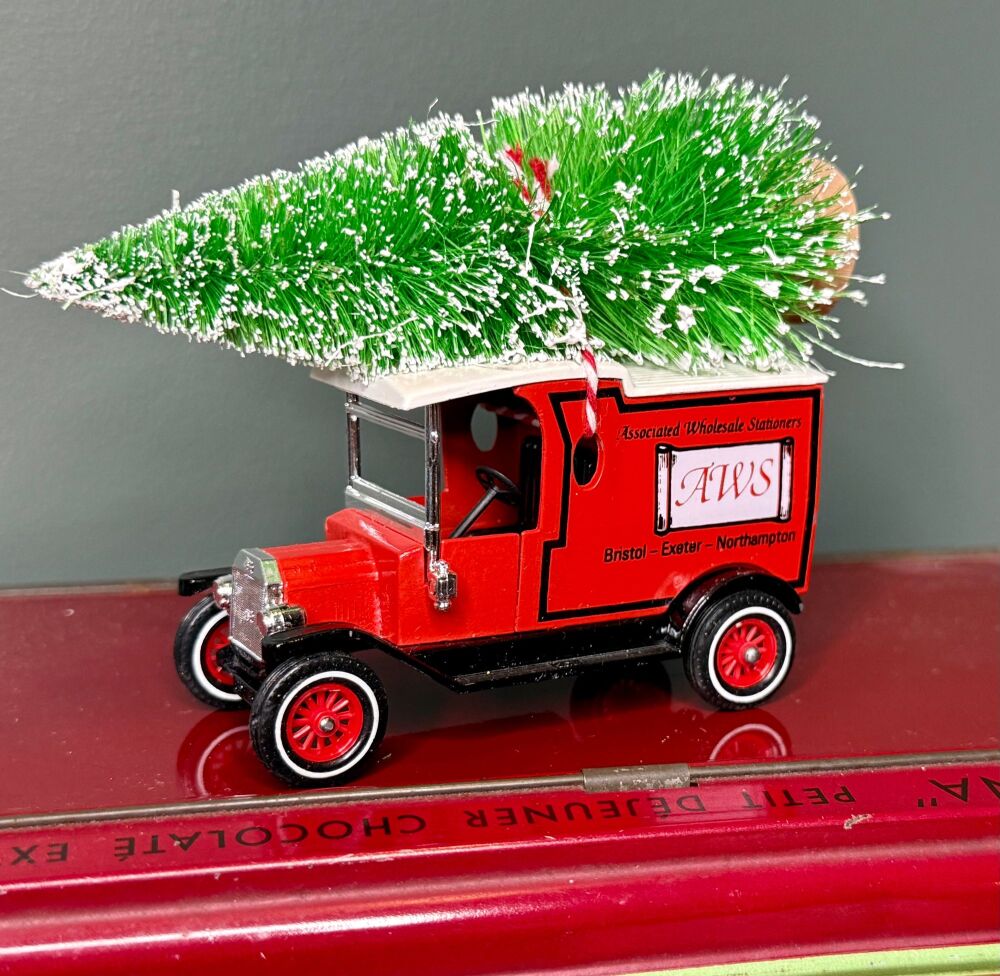 Christmas Trees on Vintage Buses, Vans & Trucks - Decorations