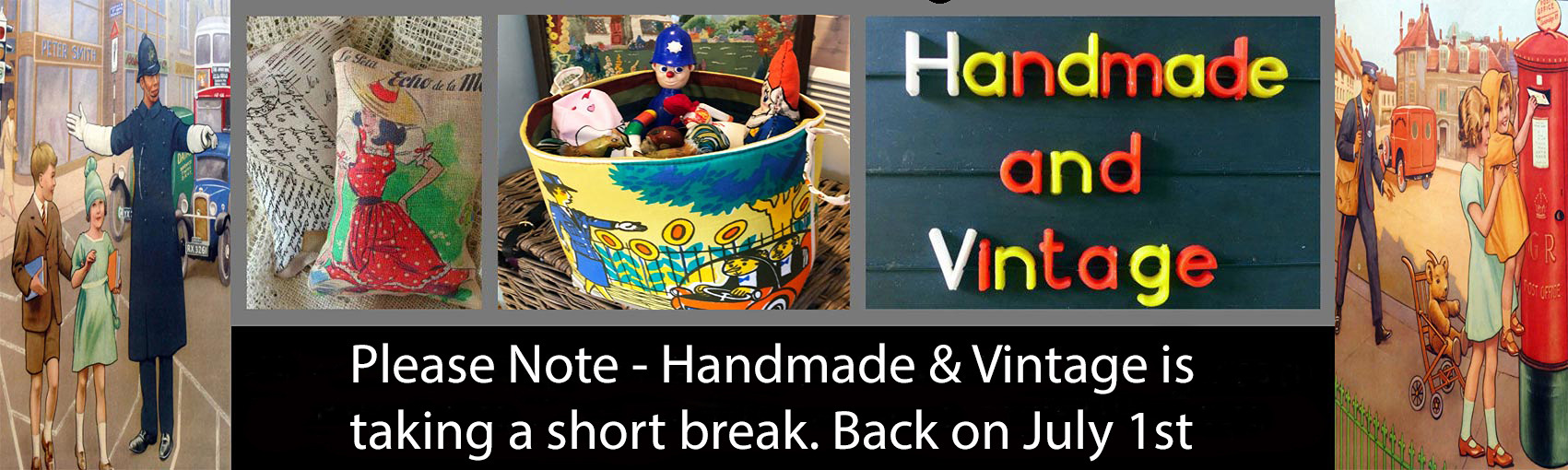 handmade and vintage logo