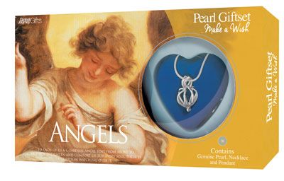 Angels Pearl and Necklace Giftset