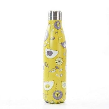 Eco Chic Mustard 1950's Thermal Bottle
