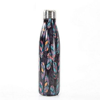 Eco Chic The Bottle - Black Feather