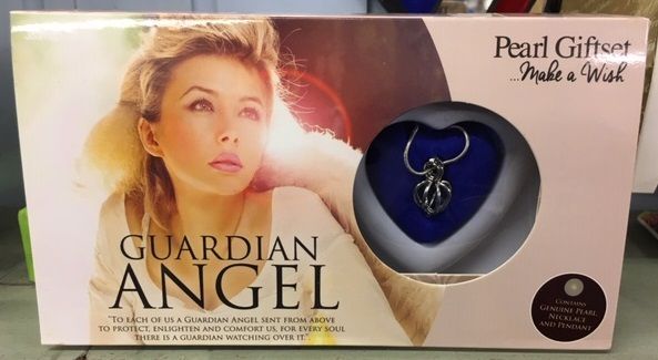 Guardian Angel Pearl and Necklace Giftset