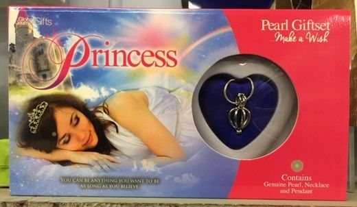 Princess Pearl and Necklace Giftset
