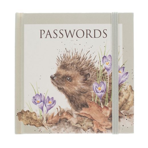 Wrendale Designs Hedgehog New Beginnings Password Book