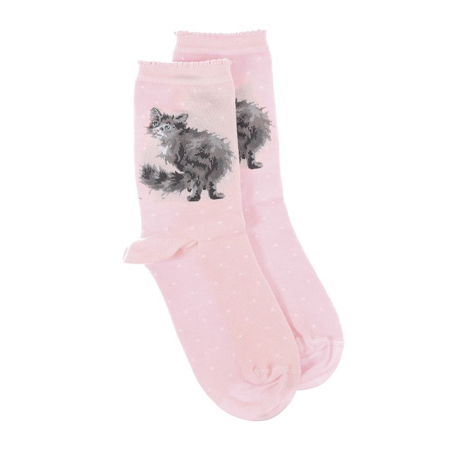 Wrendale Designs Glamour Puss Cat Socks