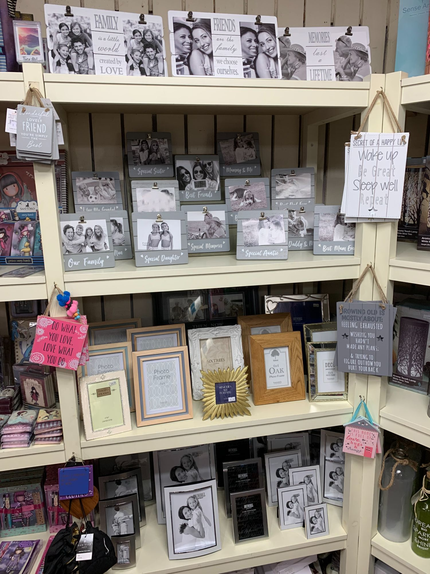 Photo Frames at Out of the Blue Totnes