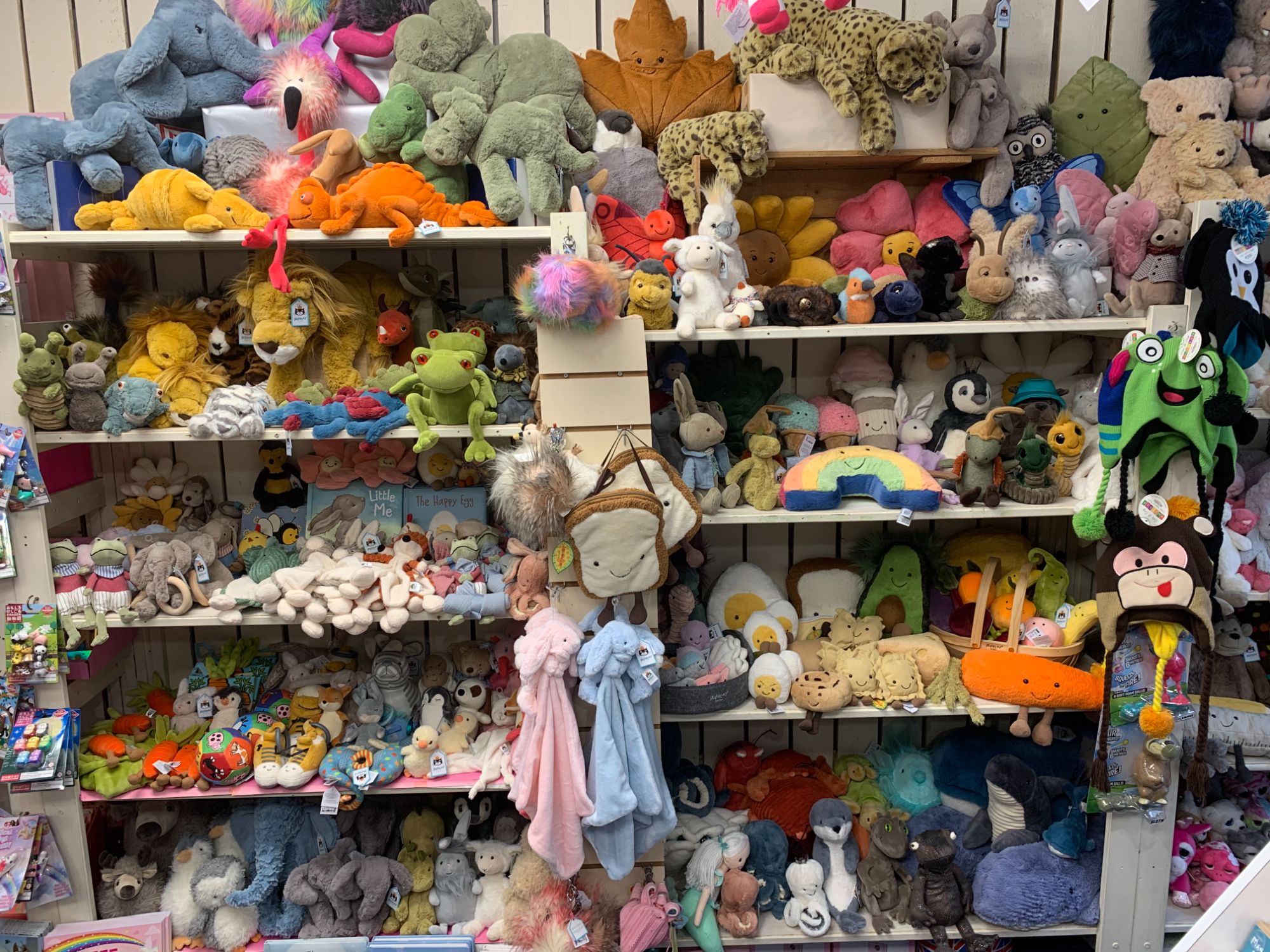 Jellycat Toys at Out of the Blue Totnes