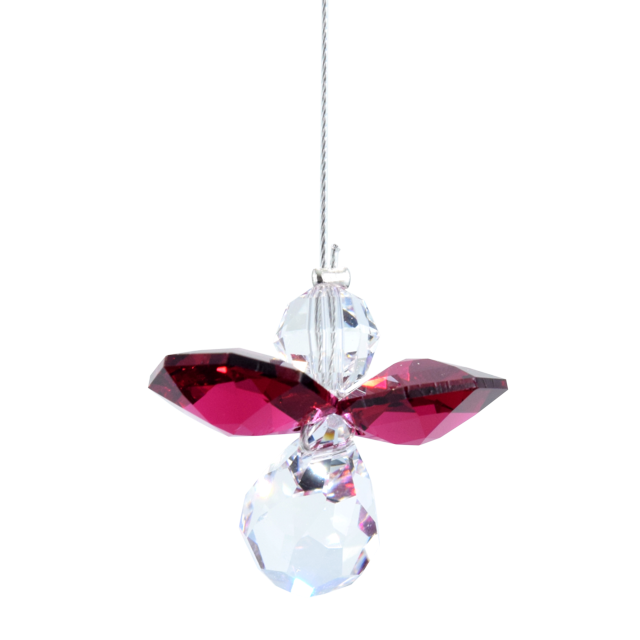 Wild Things Classic Crystal Guardian Angel - Ruby