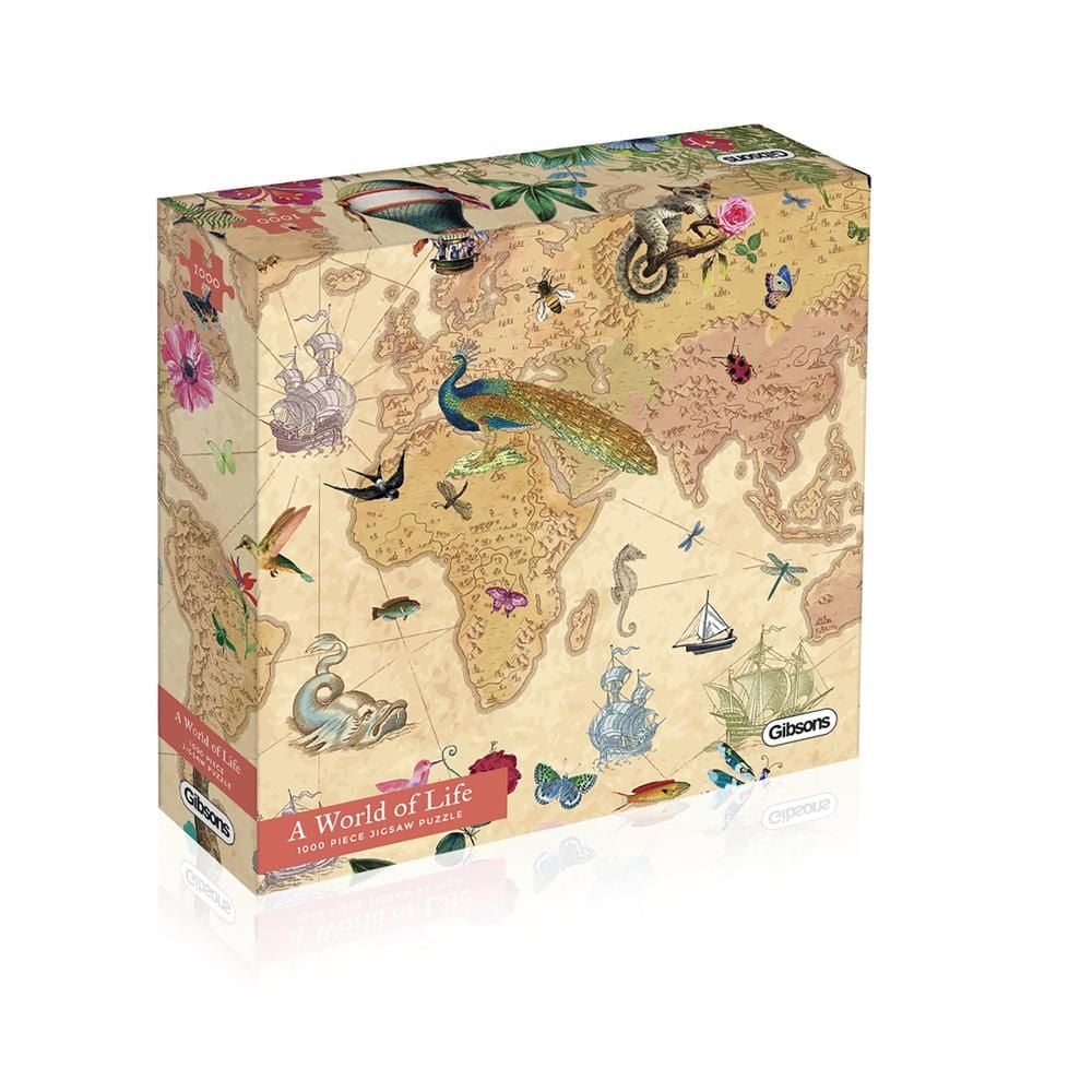Gibsons World of Life 1000 Piece Jigsaw Puzzle