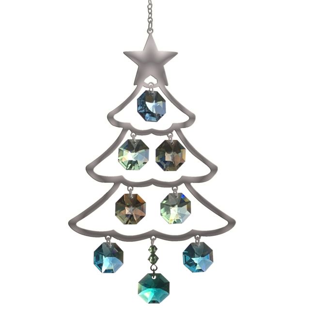 Wild Things Pure Radiance Large Christmas Tree Crystal - FIR