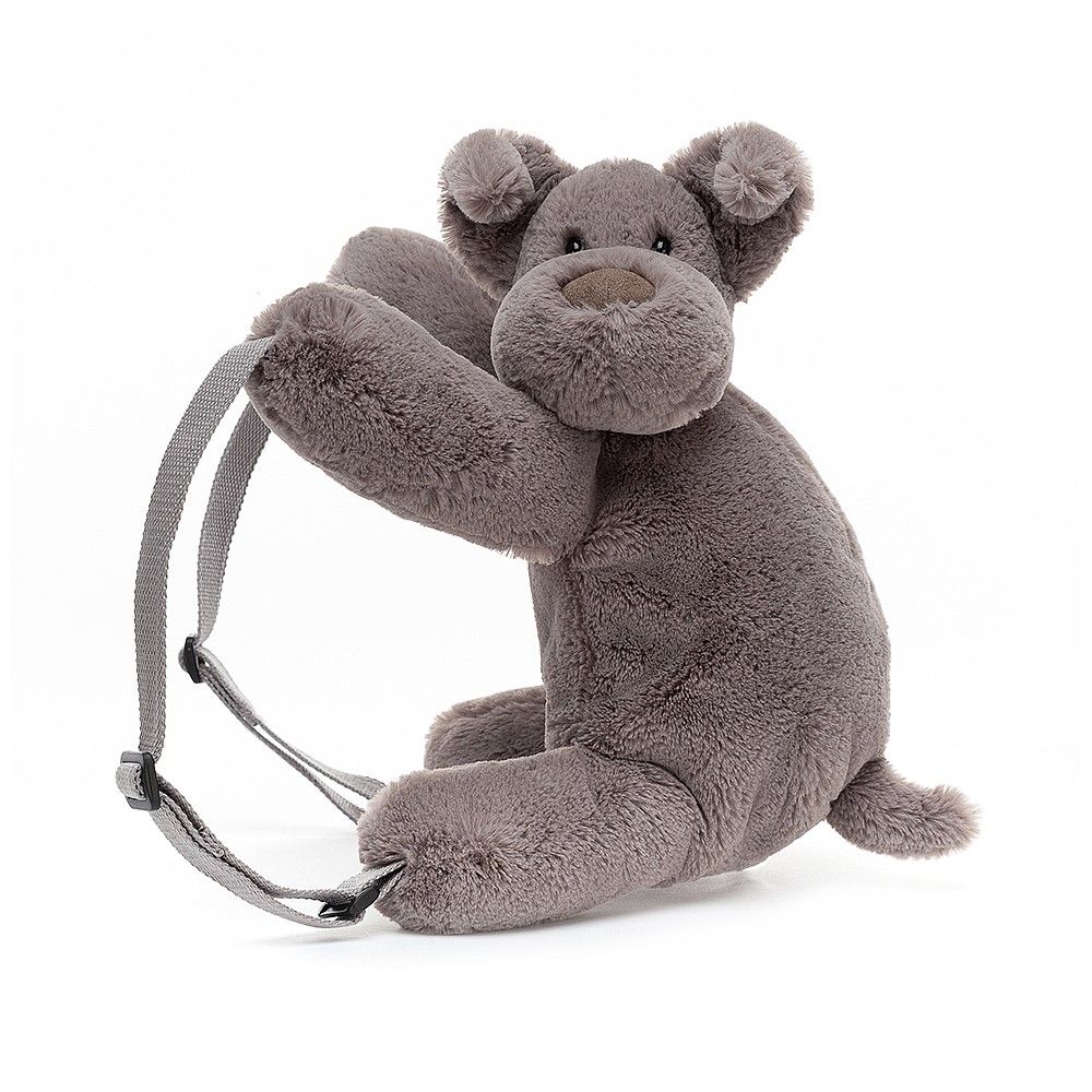 Jellycat Huggady Dog Backpack side view