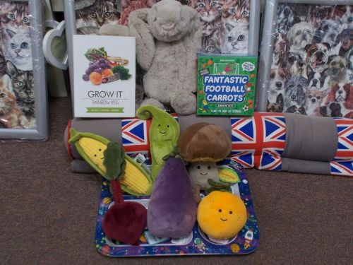 Out of the Blue Jellycat Adventures World Food Day Vivacious, Amuseable and Fabulous