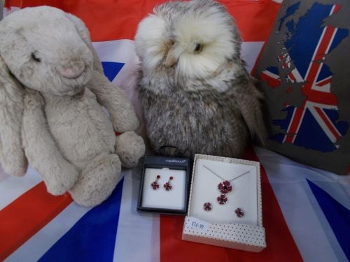 Out of the Blue's Jellycat Adventures Remembrance Day Wrendale Elvis Owl