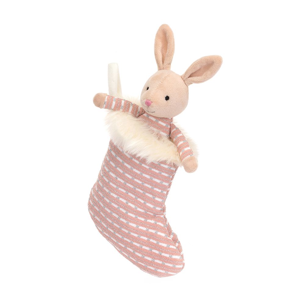 Jellycat Shimmer Stocking Bunny Soft Toy