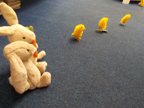 Out of the Blue's Jellycat Adventures - Easter Chicks