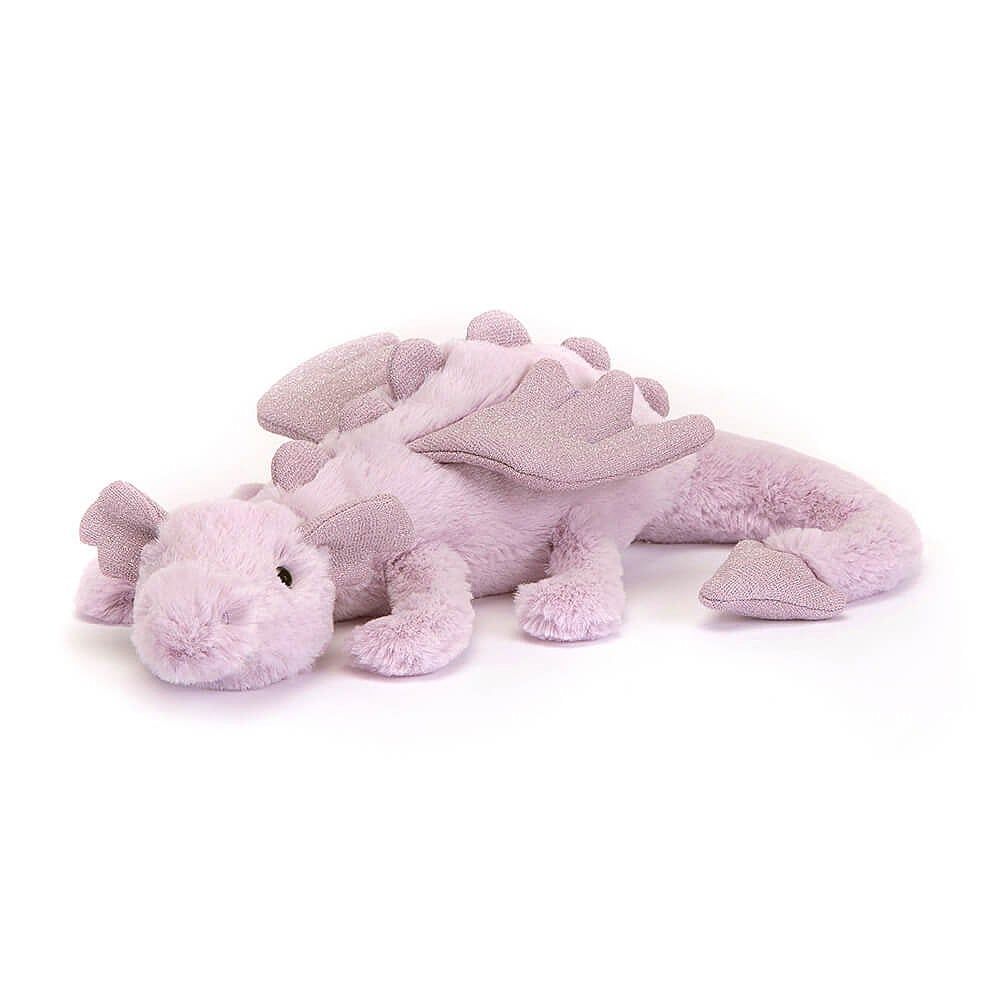 Jellycat Little Lavender Dragon Soft Toy