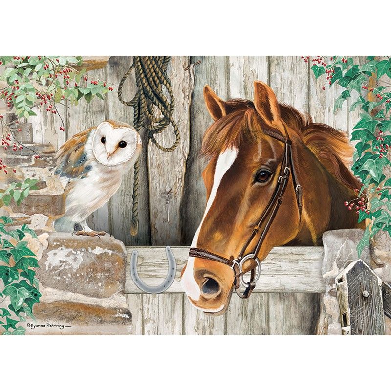 Otter House The Stable Door 1000 Piece Jigsaw Puzzle