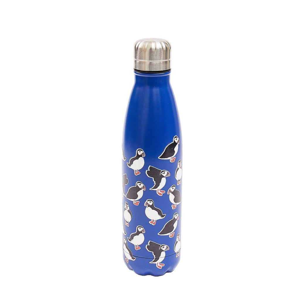 Eco Chic Blue Puffin Thermal Bottle