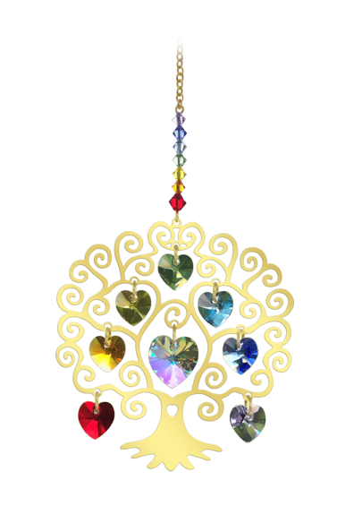 Wild Things Pure Radiance Gold Tree of Life Crystal - Chakra