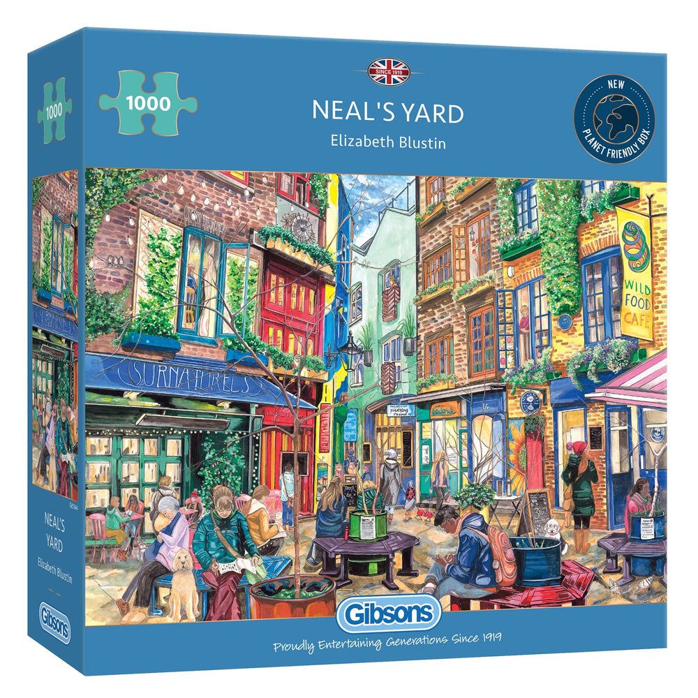 Gibsons Neal's Yard 1000 Piece Jigsaw Puzzle boxed