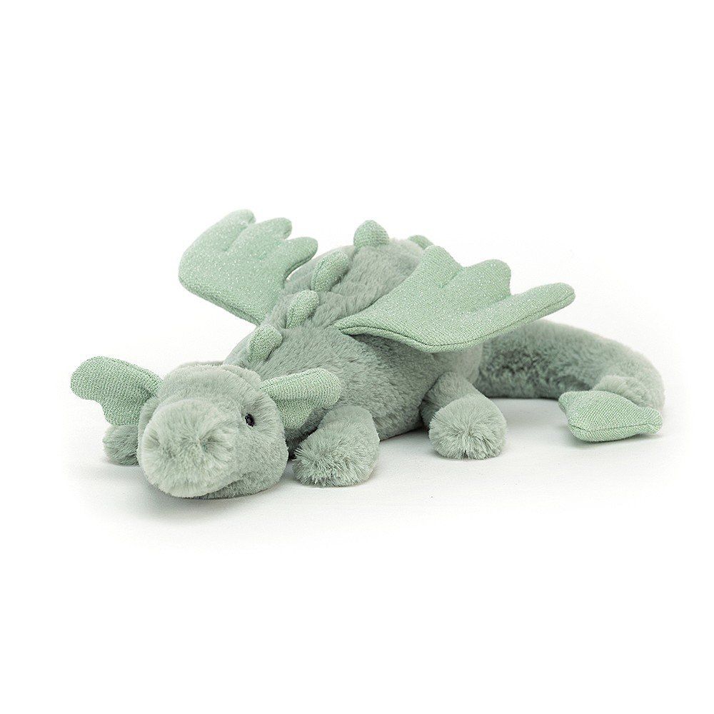 Jellycat Little Sage Dragon Soft Toy