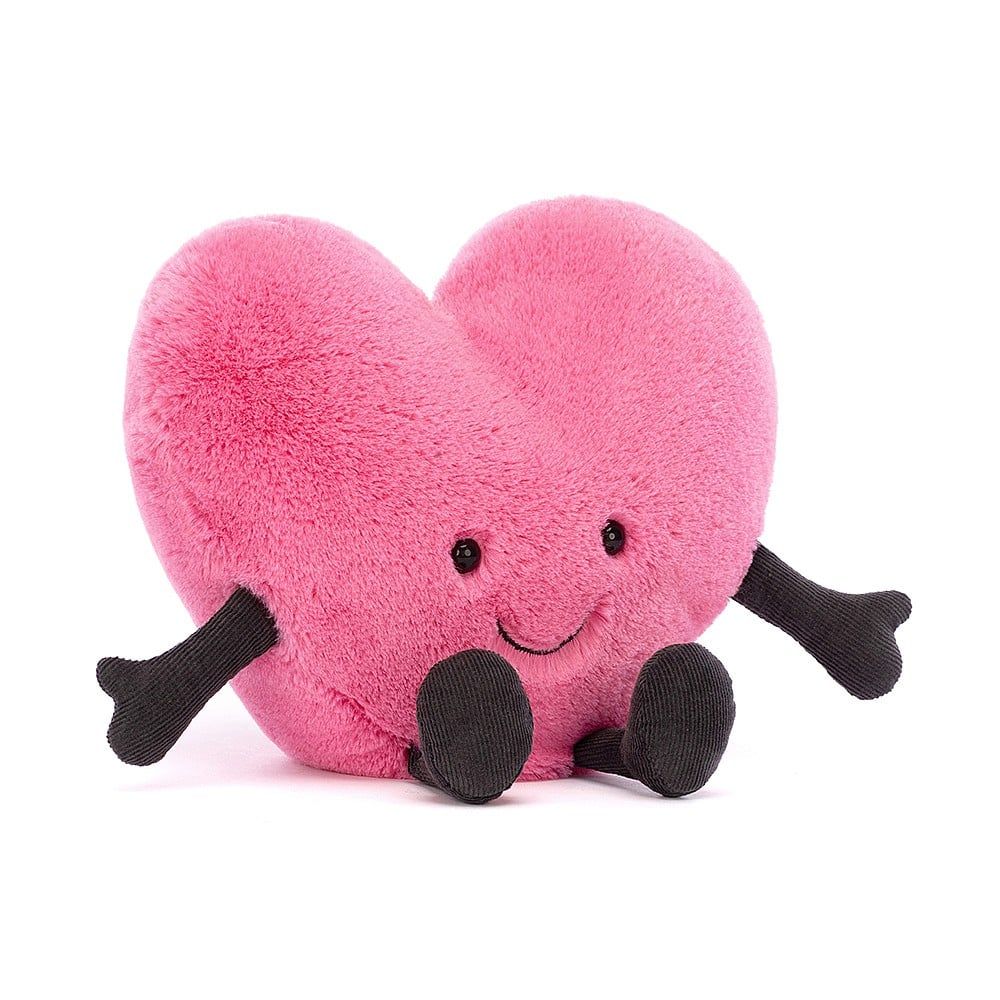 Jellycat Amuseable Pink Heart Large Soft Toy